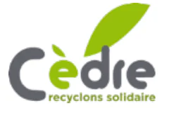 Logo Cèdre, « recyclons solidaire »
